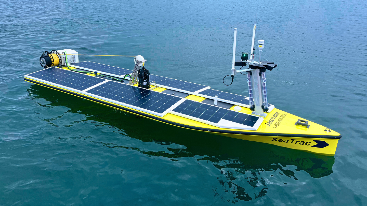 SeaTrac USV Equipped with JASCO OceanObserver™ Dipping Array Enables ...