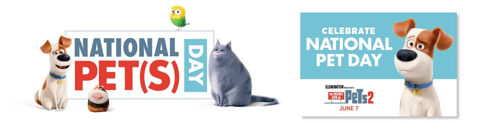 Web graphics for National Pet Day 