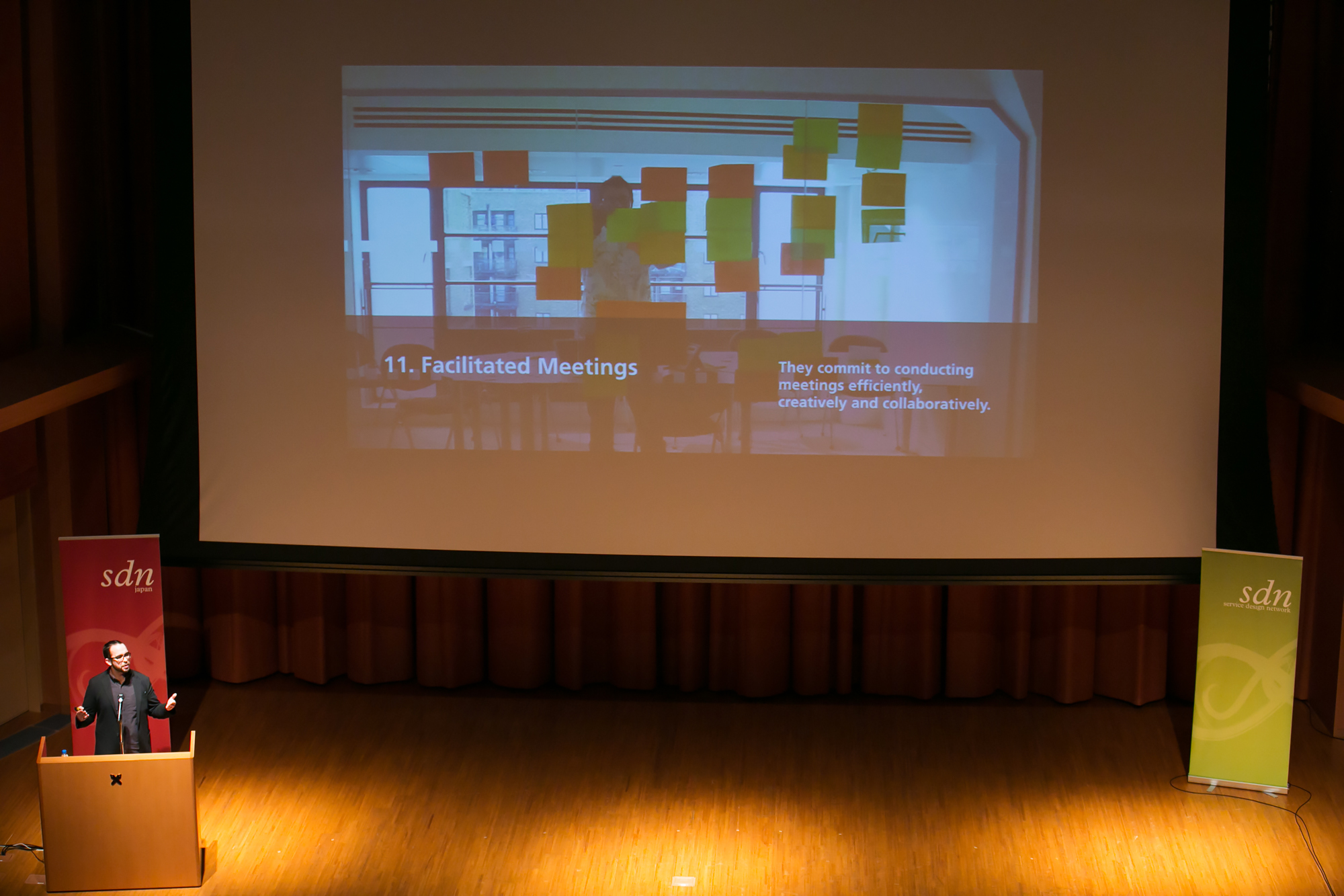 Presentation in Yokohama, Japan