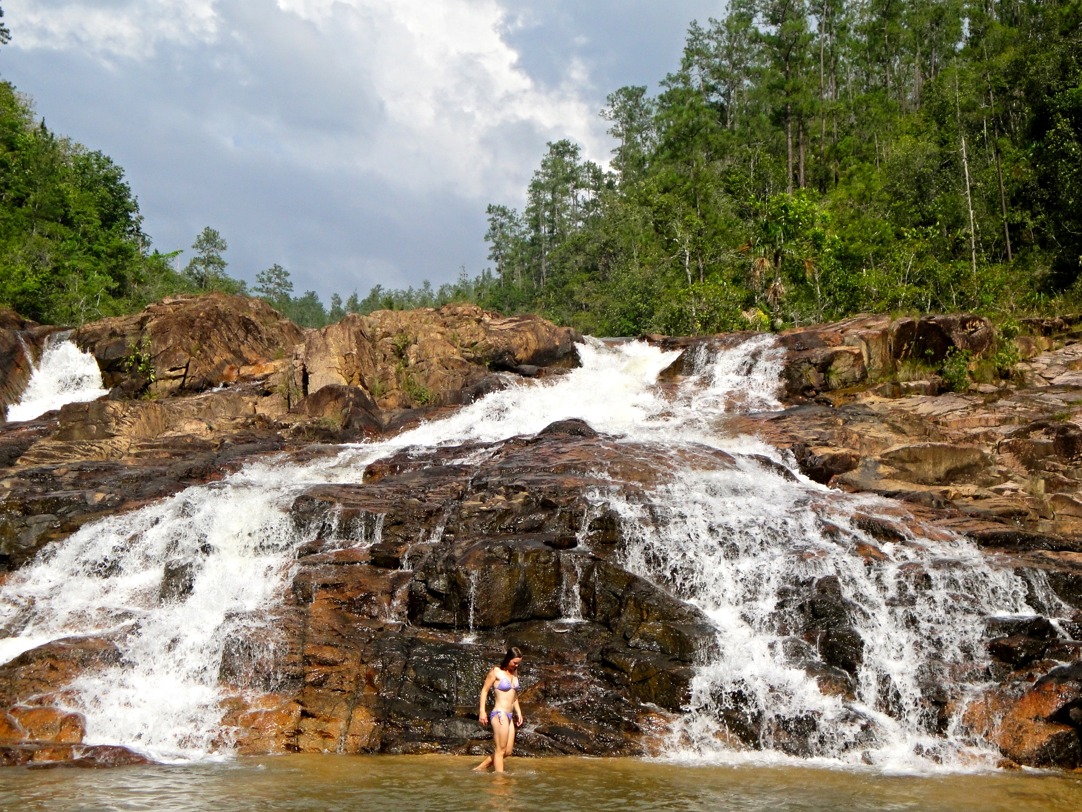 Cooling off in the Mountain Pine Ridge