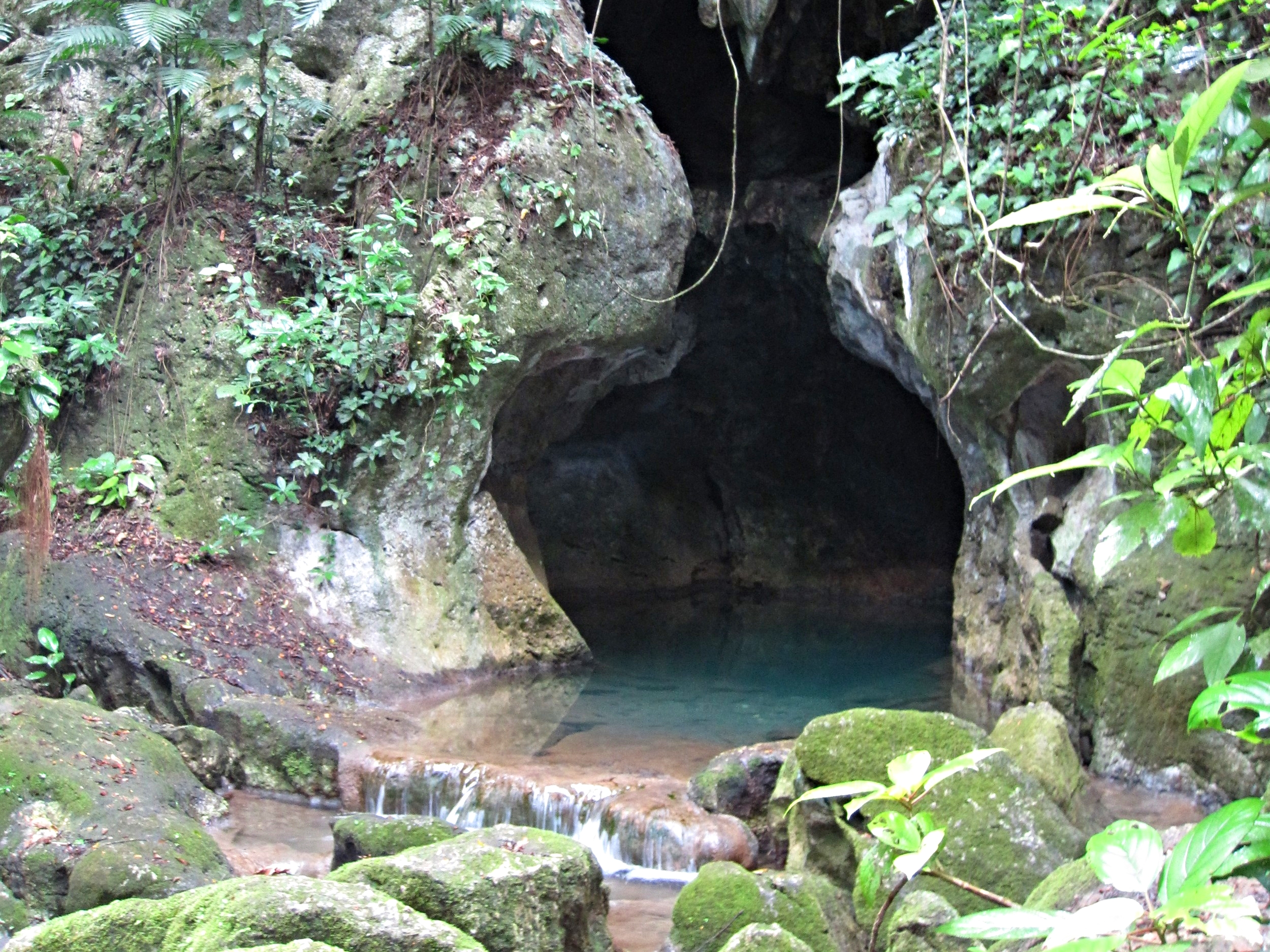 The entrance to world famous ATM Cave - Actun Tunichil Muknal