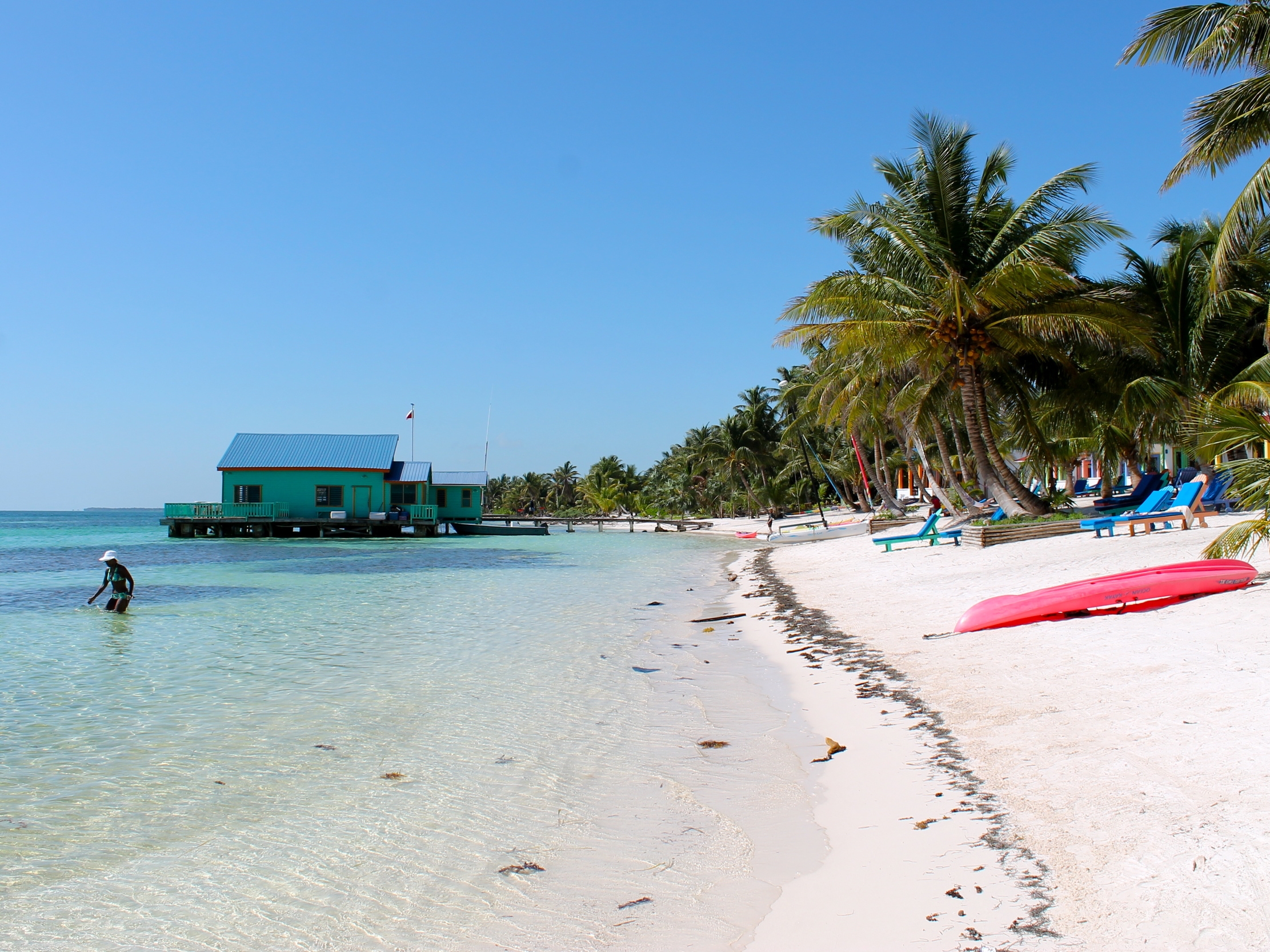 Nothing beats the Caribbean Sea for a refreshing swim in the sun