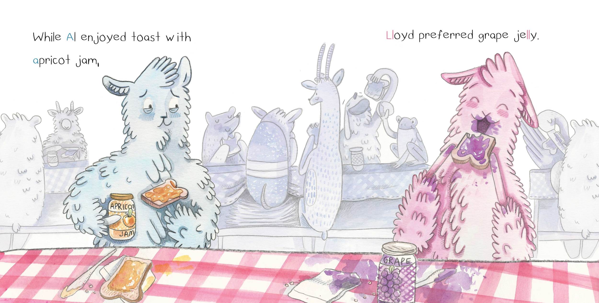 Lloyd Llama: Interior