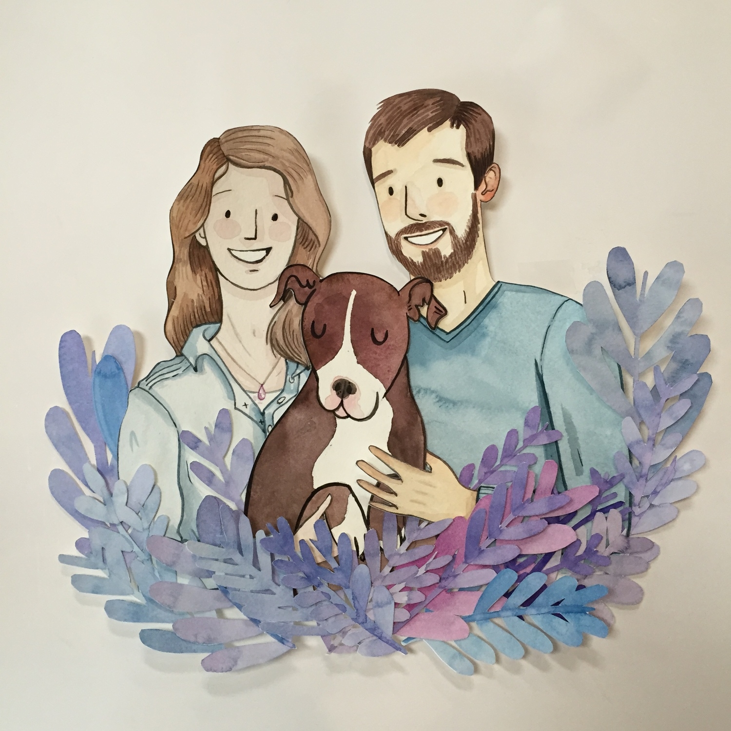 Family Portrait, Andrea & Drew.