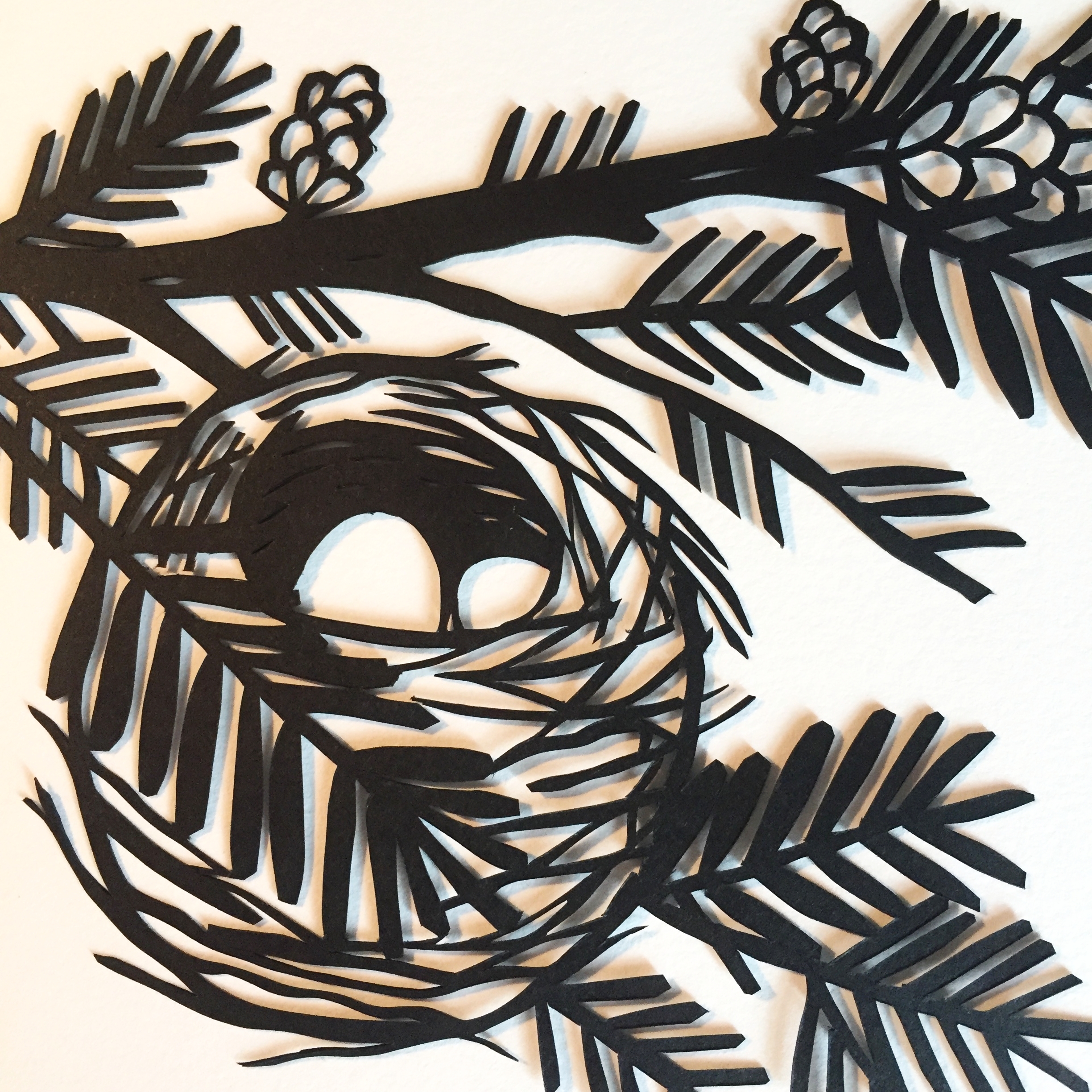 Cut Paper Nest