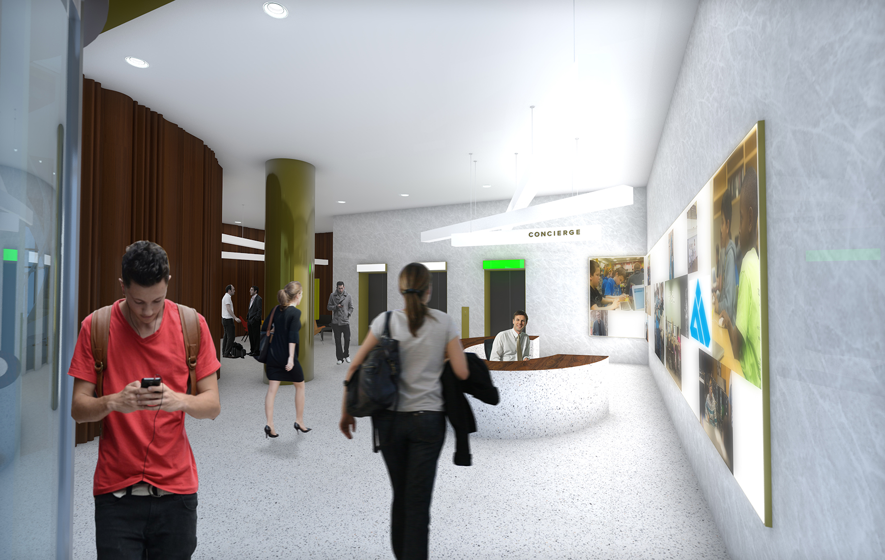 Lobby Rendering by DeOld Andersen