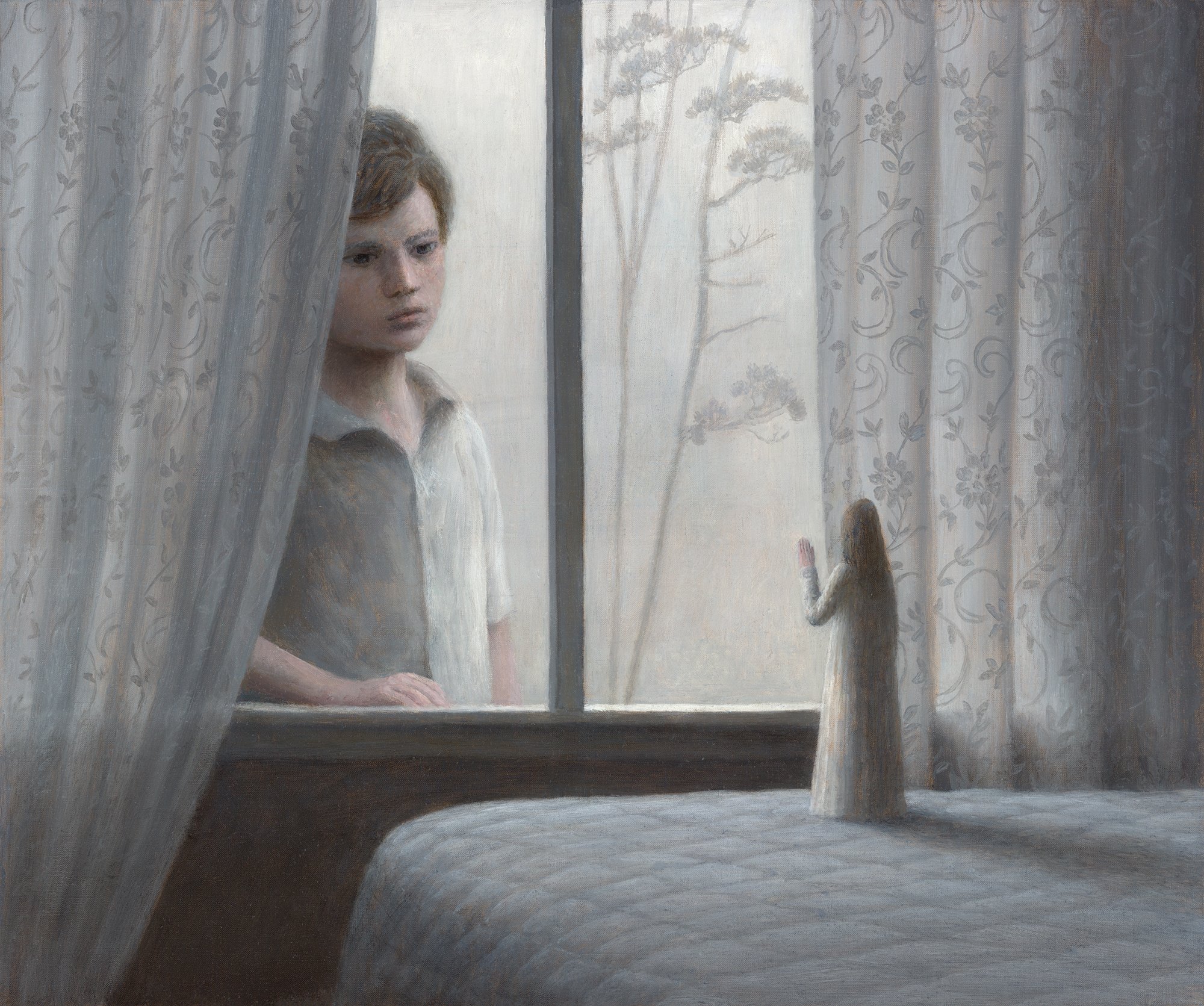 Window

 

 2026, oil on canvas, 17 x 20 in / 43 × 51 cm 