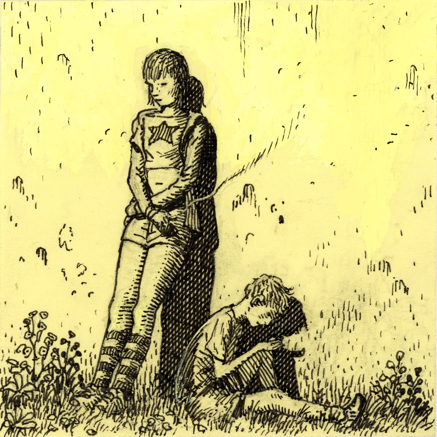Post it Note Drawing # 115

 

 2026, ink on paper, 3 x3 in / 7.5 × 7.5 cm 