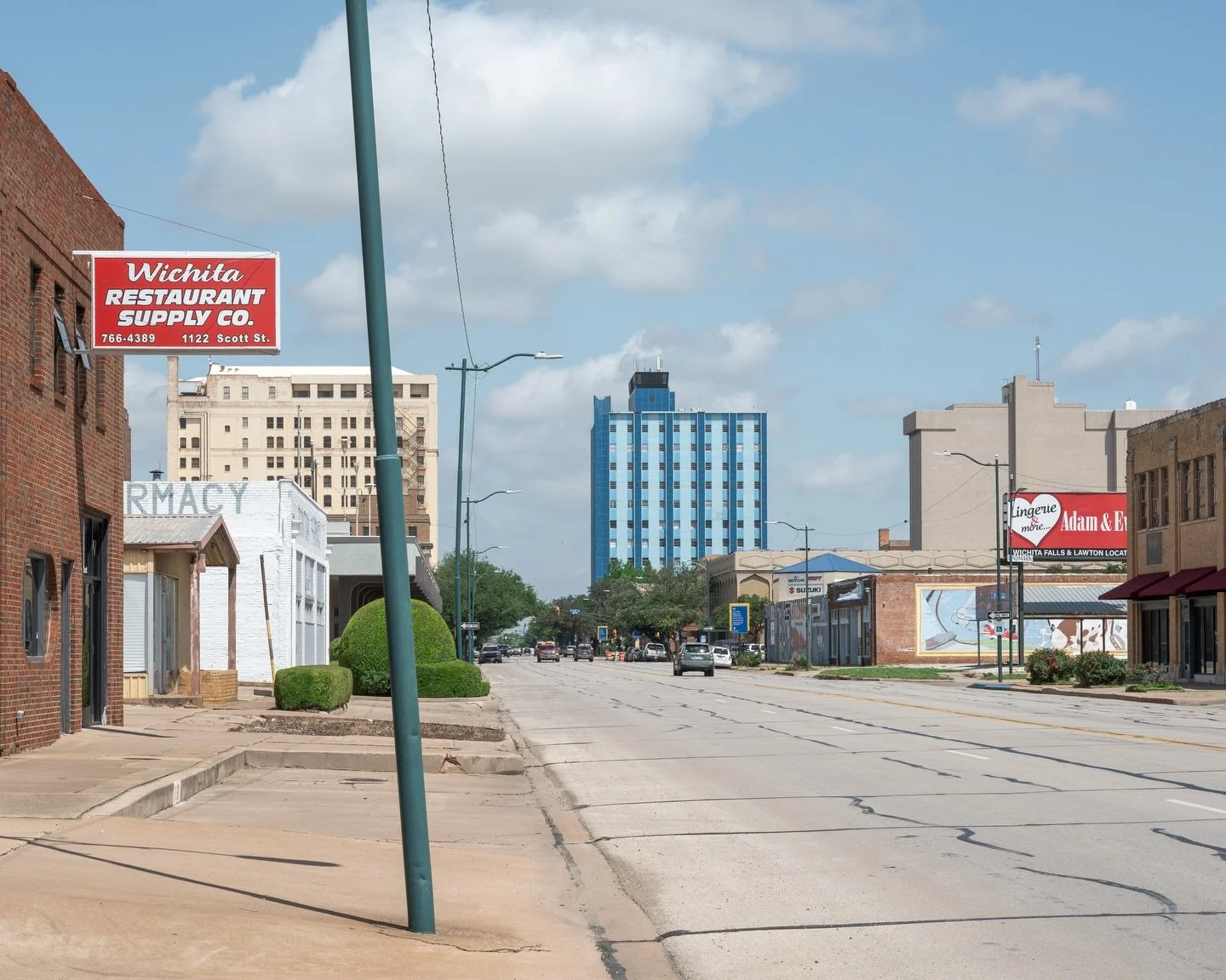 From West of Here. Wichita Falls, Texas. 2021. Series website at link in bio. #photography #greatplains #texas #ontheroad