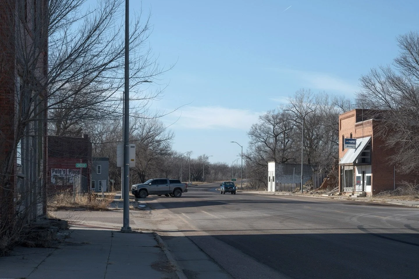 Riverton, Nebraska. 2026. #nebraska #greatplains #smallsmalltowns #revisited #winterlight