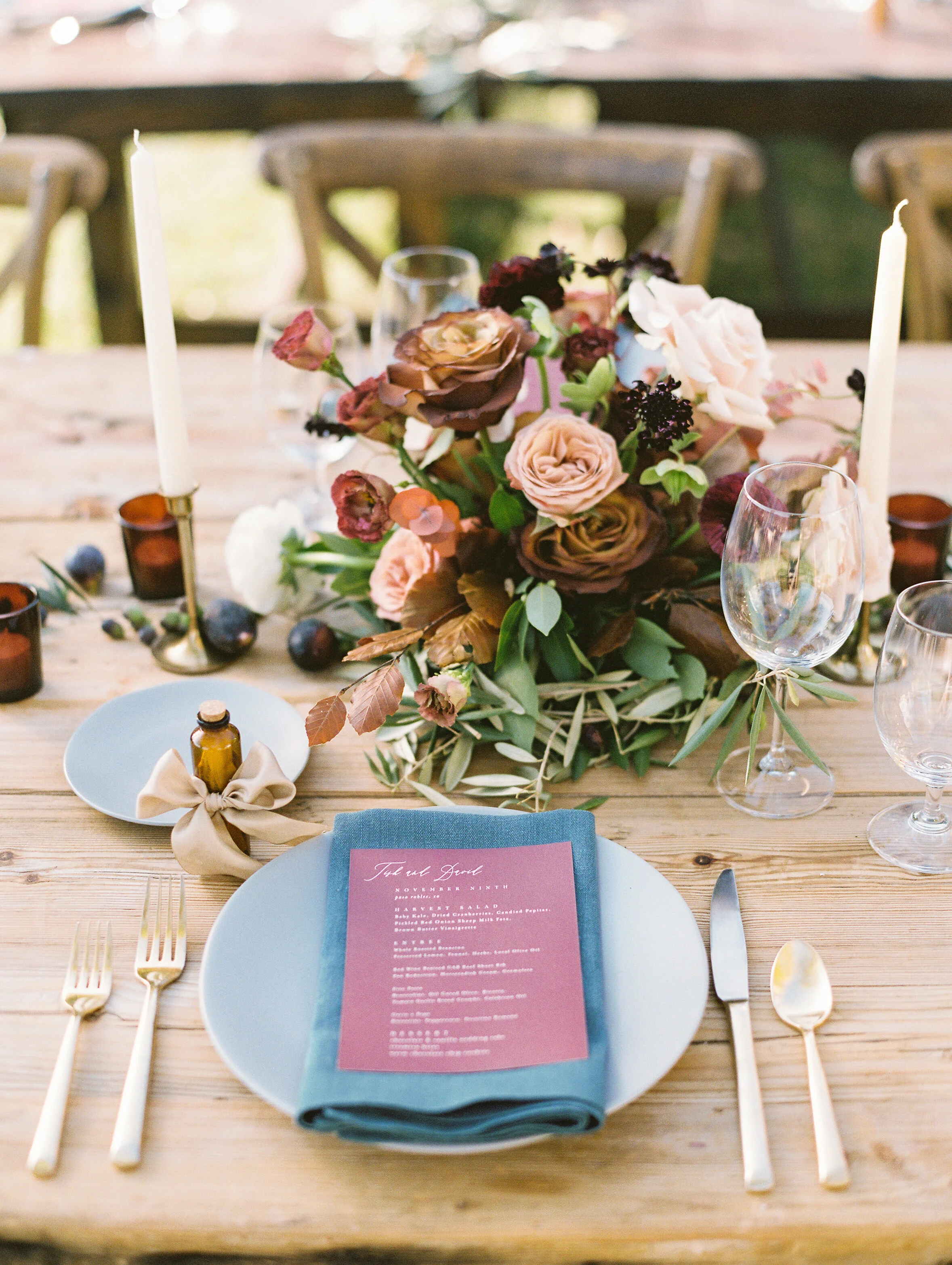 Hammer Sky Vineyards Fall Wedding