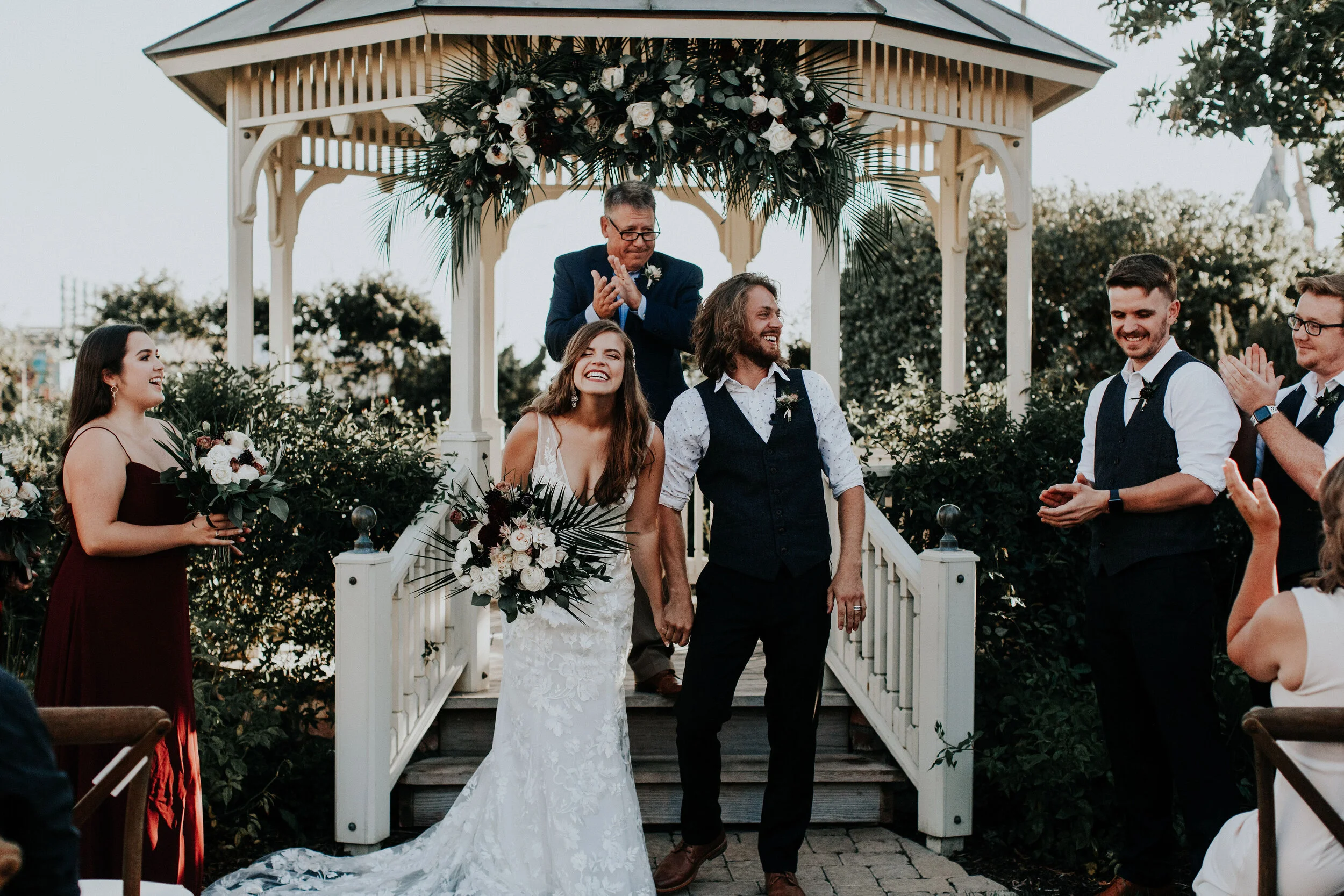 Beach Meets Garden for this Cass House Wedding