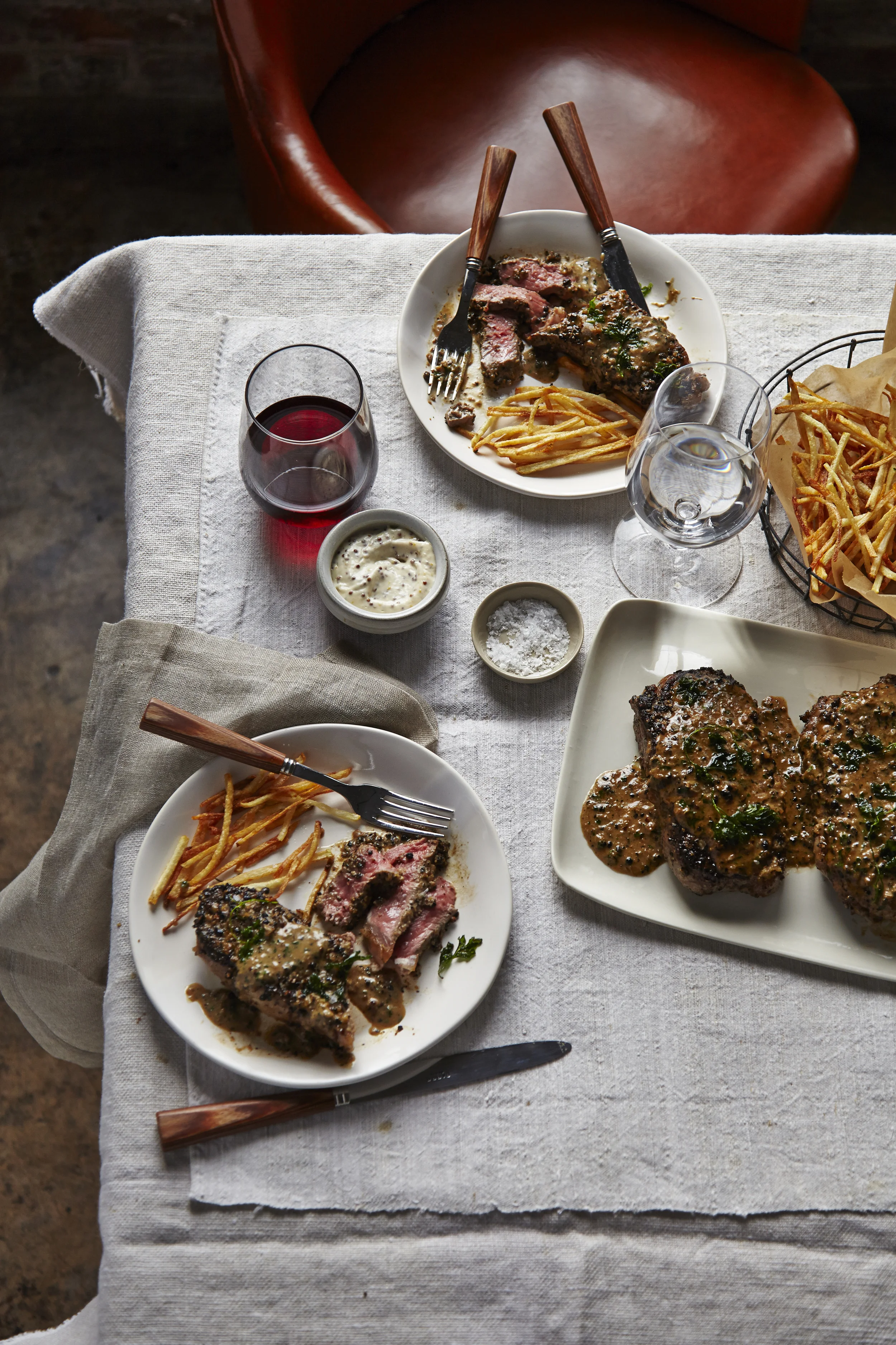Emeril Steak Au Poivre