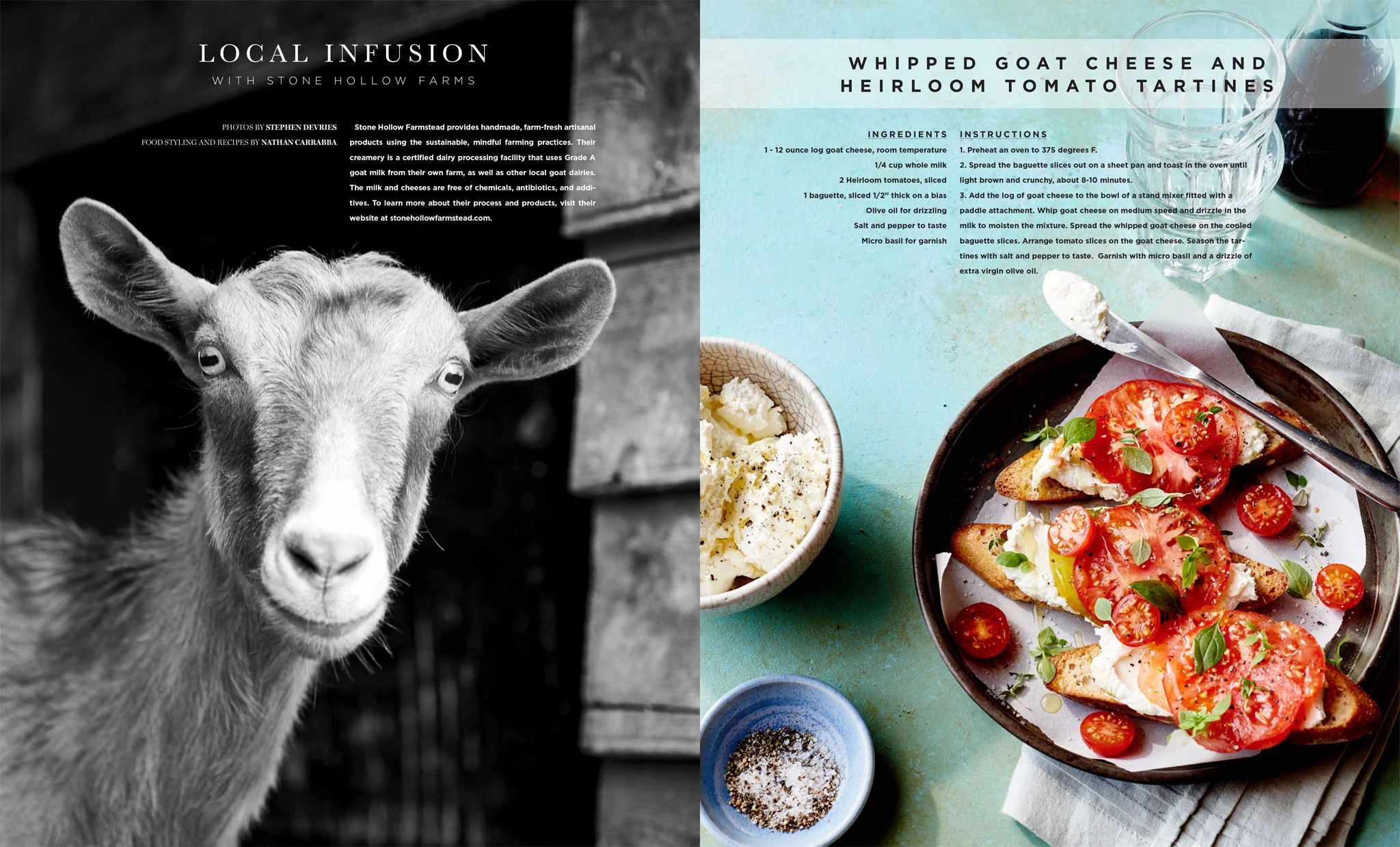 Good Grit Goat Cheese Tartines