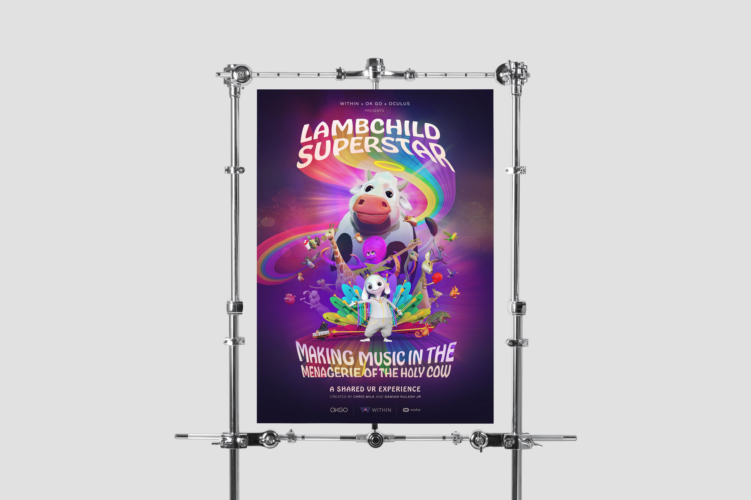   'Lambchild Superstar' poster  Created with Jona Dinges 