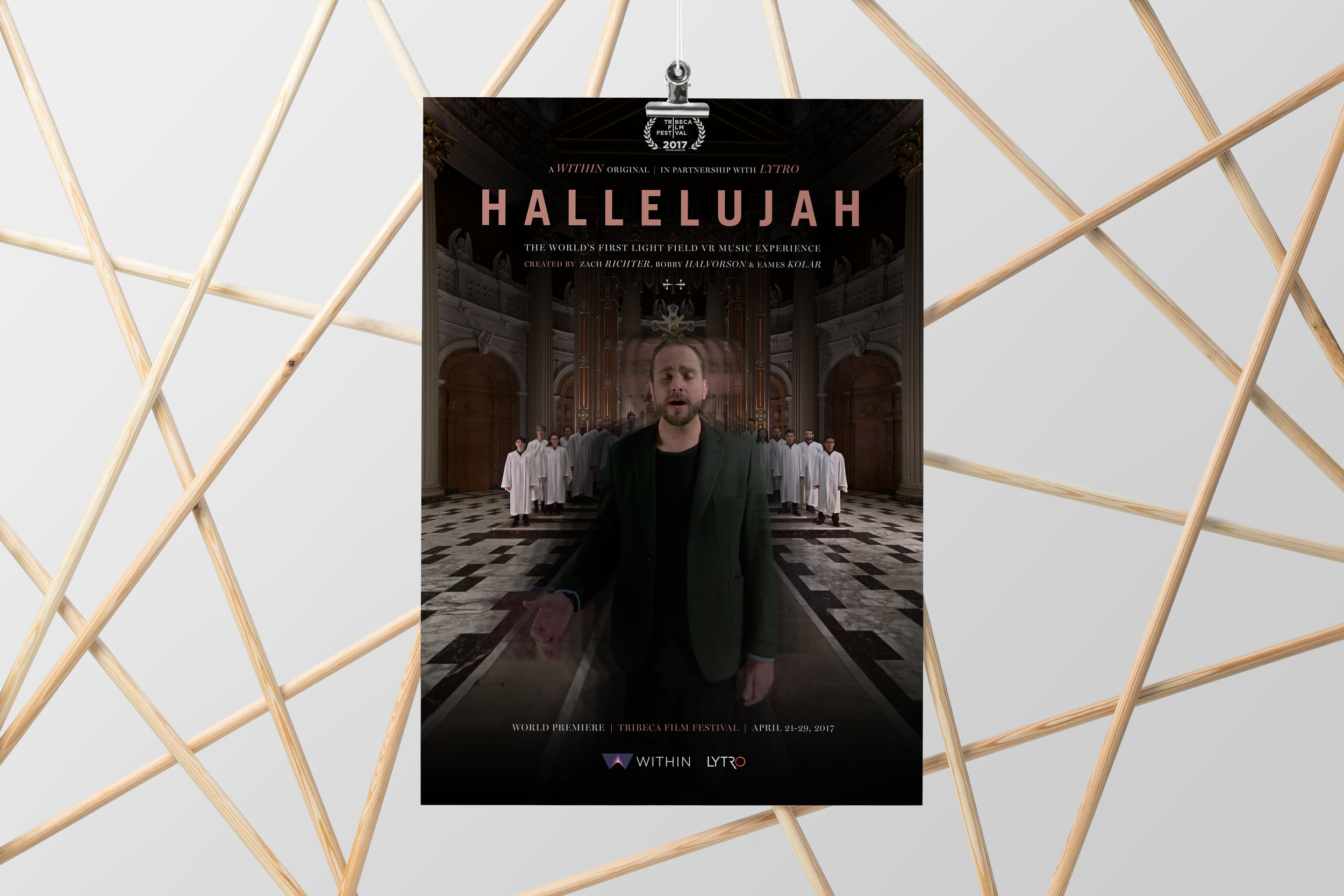   'Hallelujah' premiere poster  