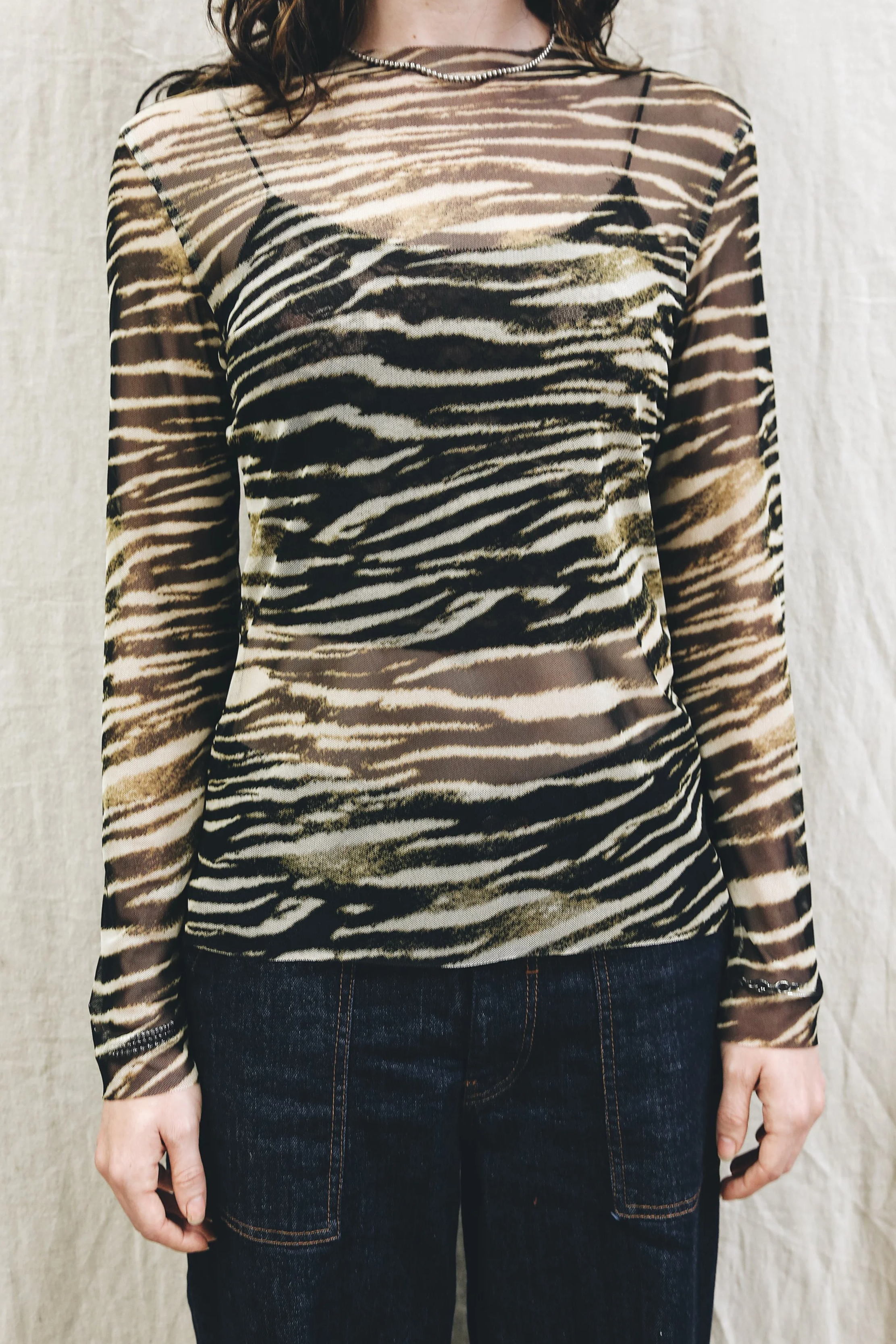 DAKOTA LONGSLEEVE - TIGER MESH