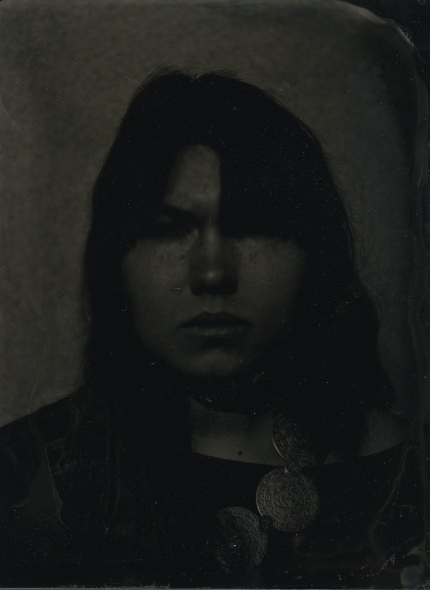 Tintype, Self Portrait, 2015