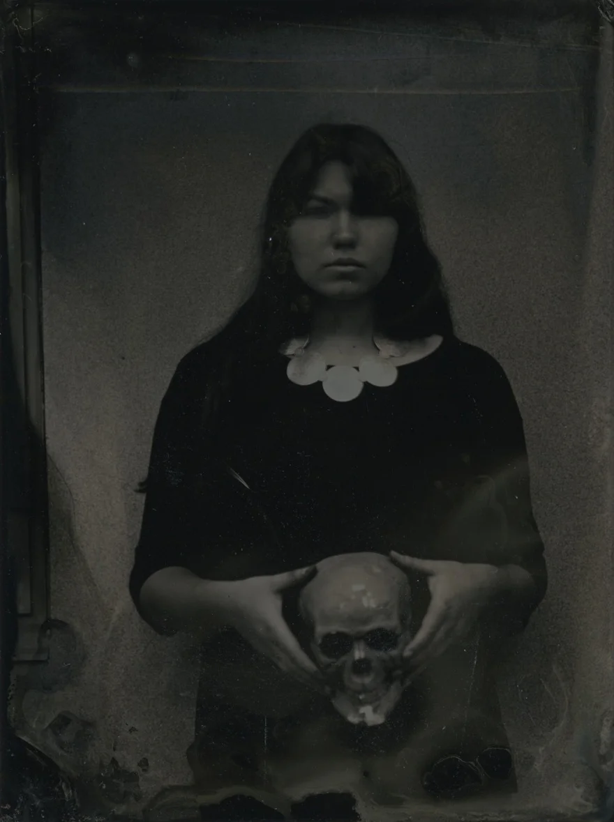 Tintype, Self Portrait, 2015