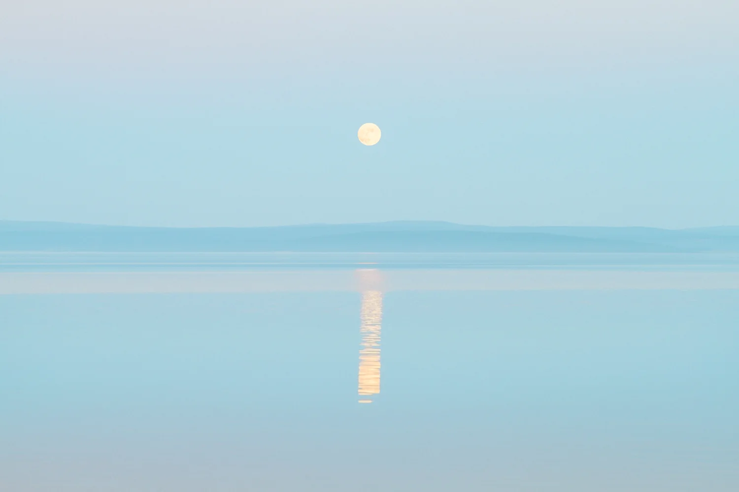 Der Mond in Khuvsgul