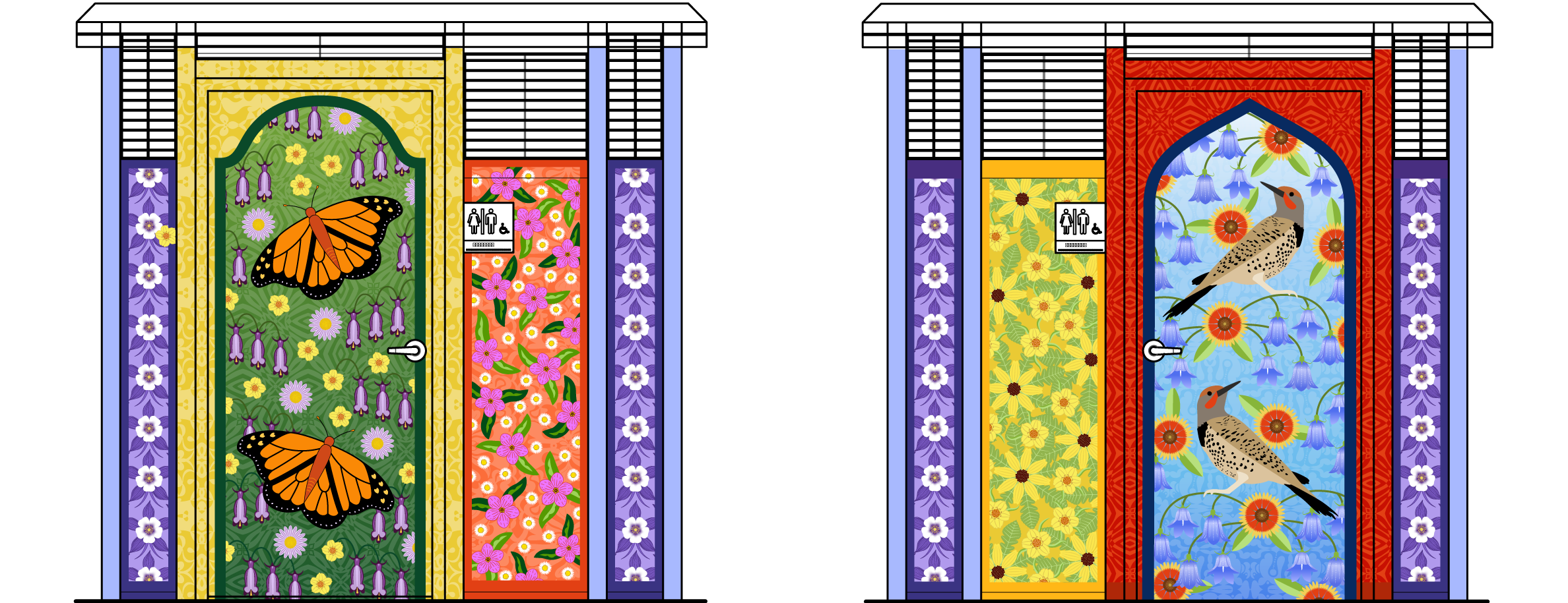 Festival Park Side View