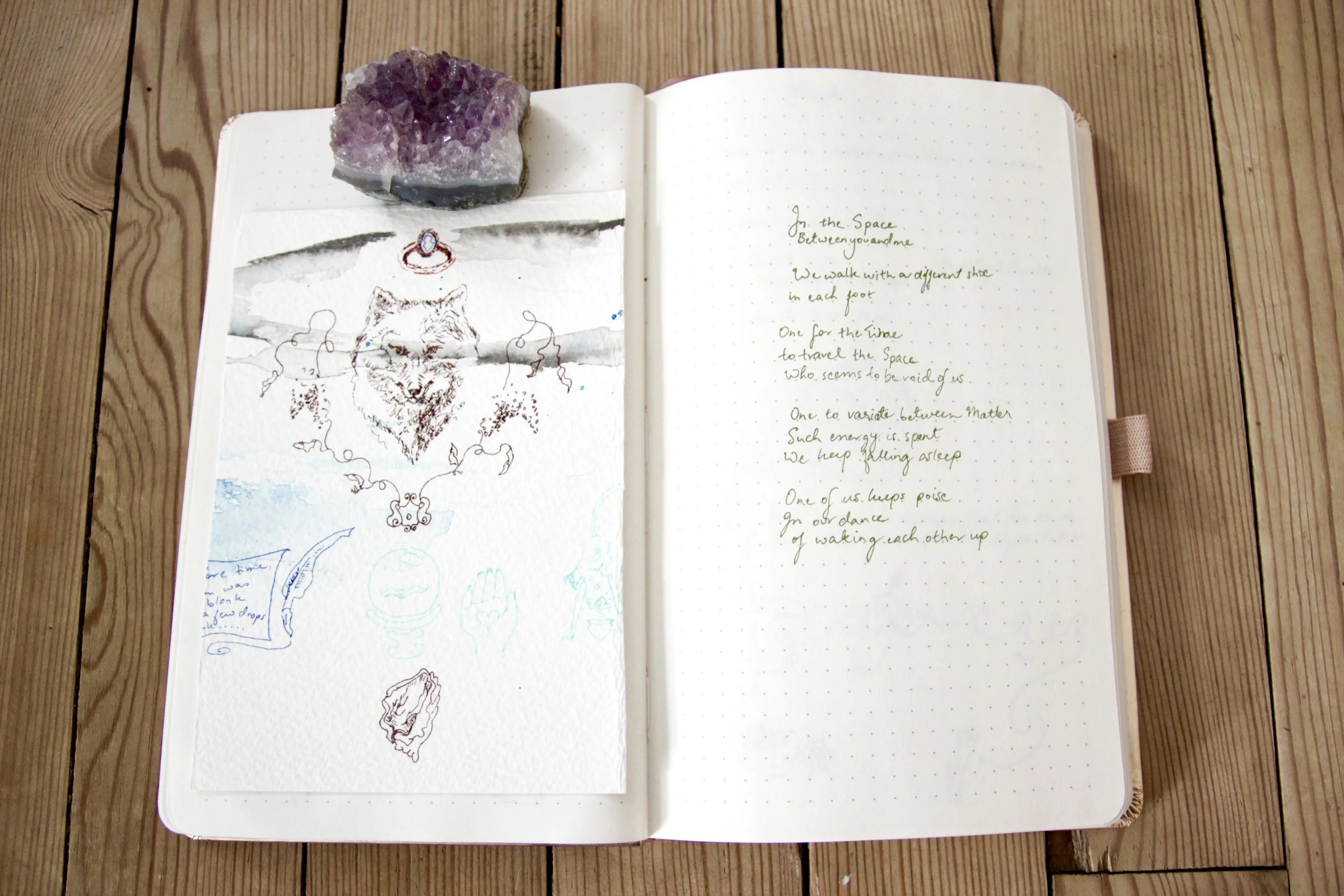 Pages from my journal.
