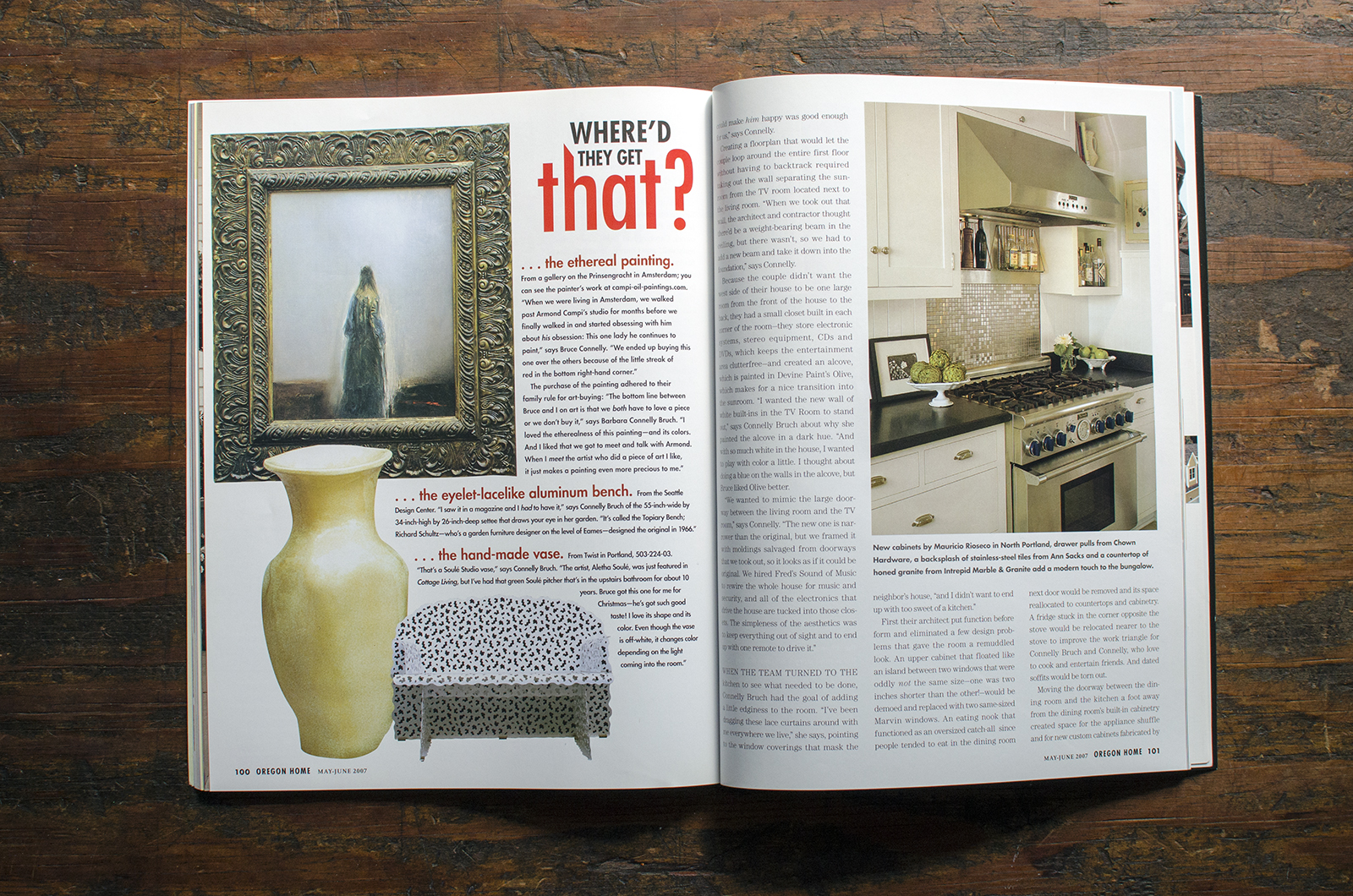    Oregon Home Magazine  . Project:  NW Quimby Street  