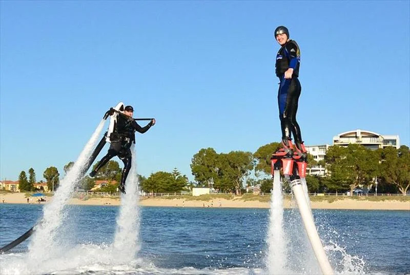 Perth bucks party jetpacking