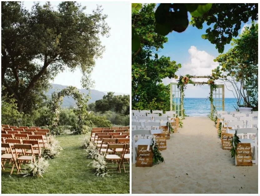 Having an outdoor wedding: How to have a beautiful (and Covid-safe) day.