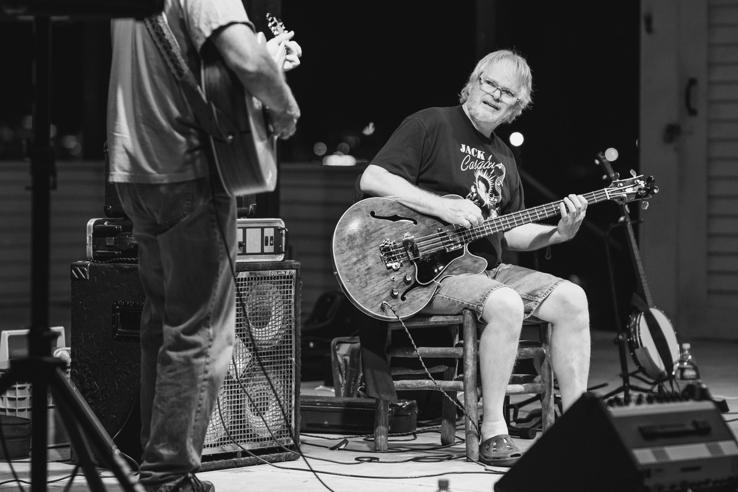 Anthony Cocca (left) - Guitar | Ralph Kylloe (right) - Bass Guitar