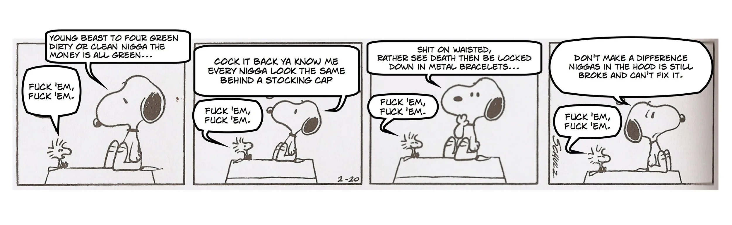 SNOOPY vs. SNOOP DOGG