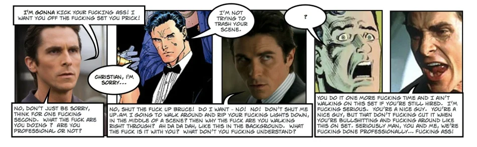 CHRISTIAN BALE vs. BRUCE WAYNE