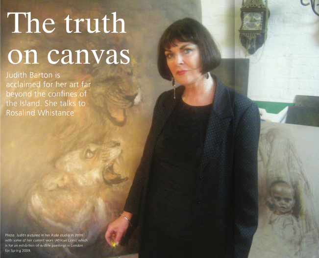 Judith Barton as featured in Island Life Magazine