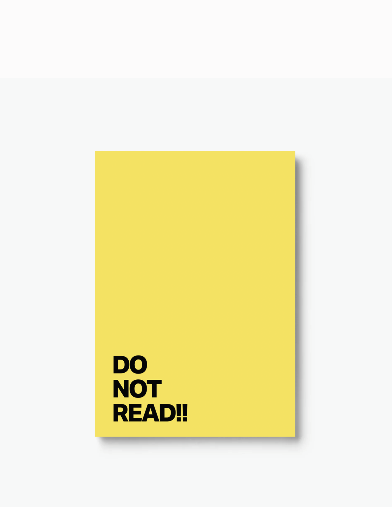 Sophia Beney — Do Not Read