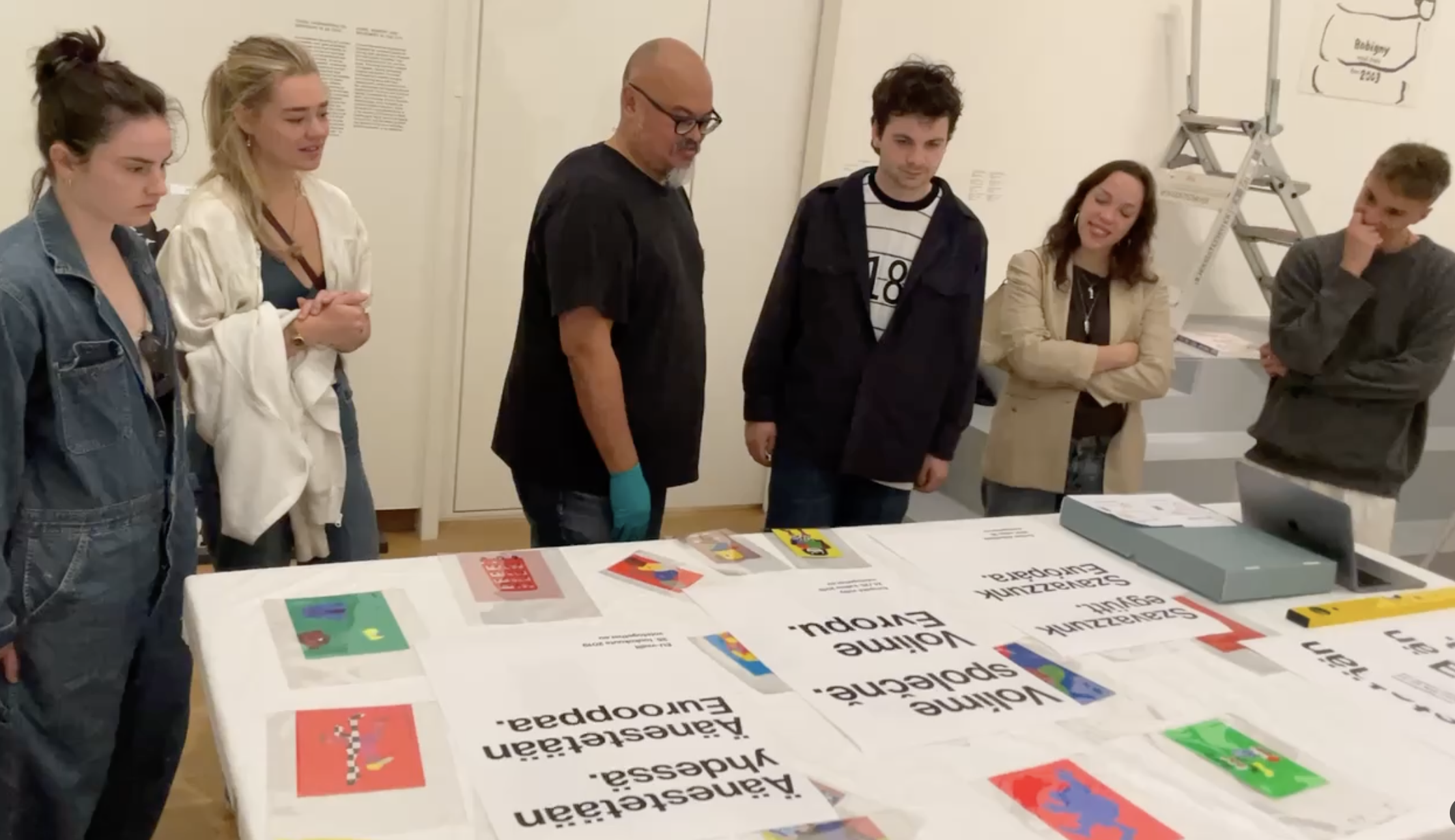 Exhibition Workshop at the Stedelijk Museum