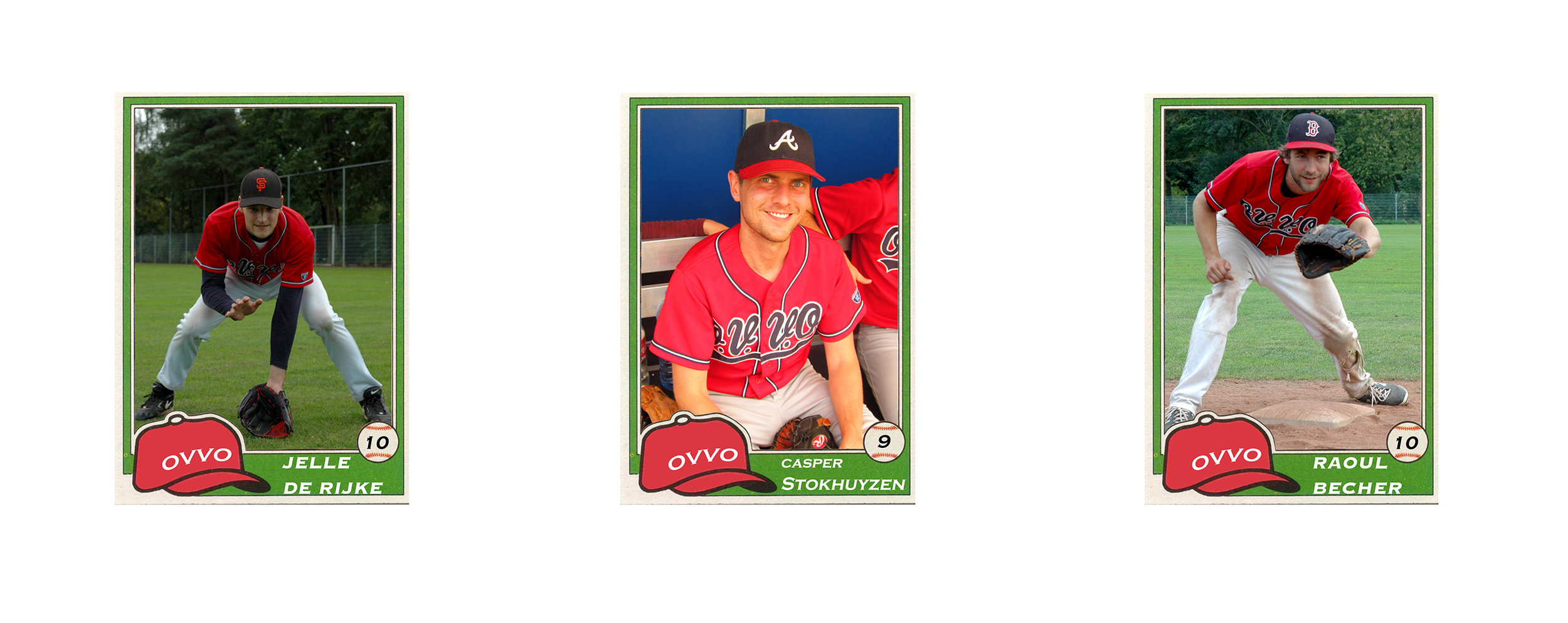 OVVO Baseball Card Mockups, 2013