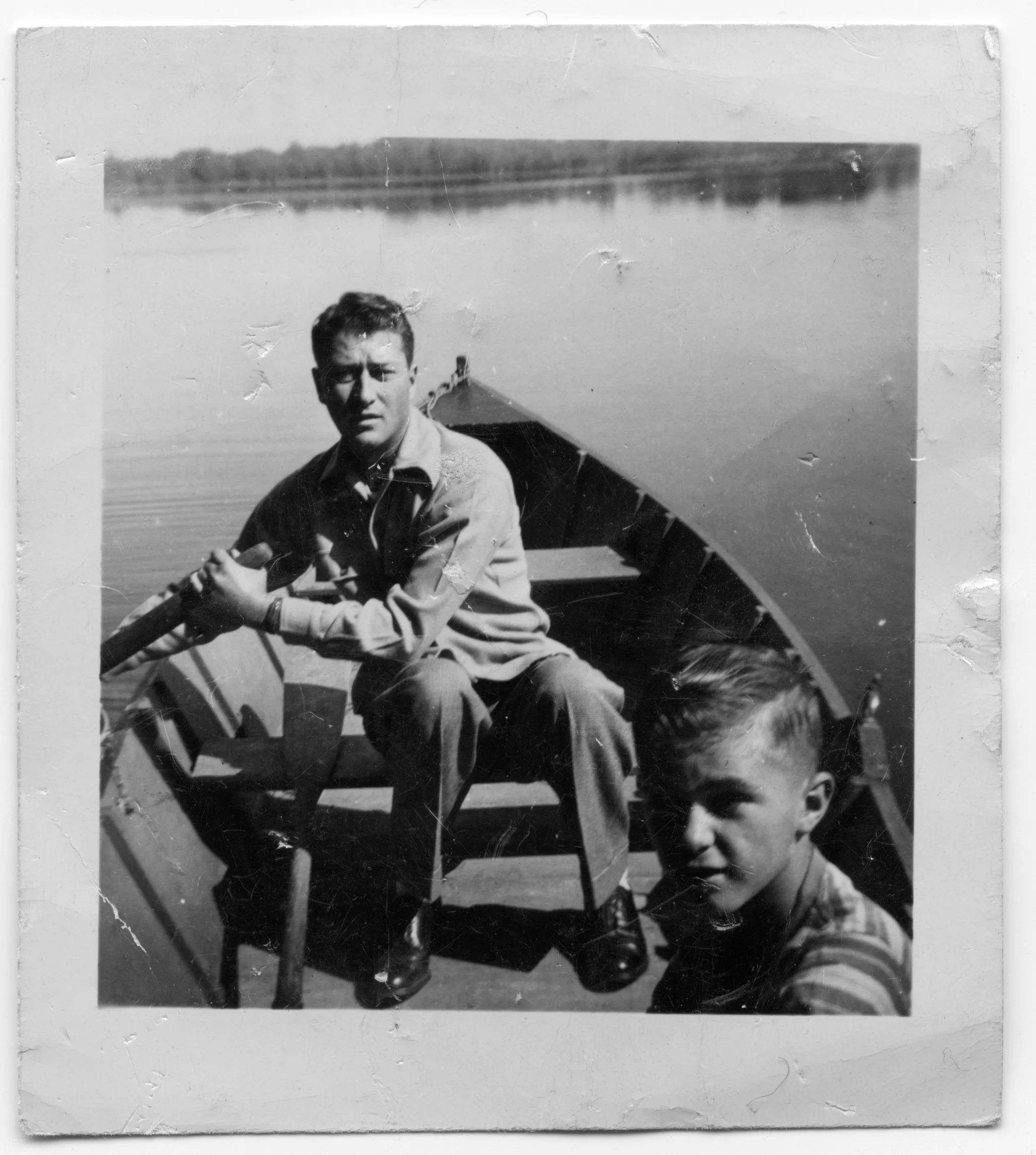 On the Lake with Father