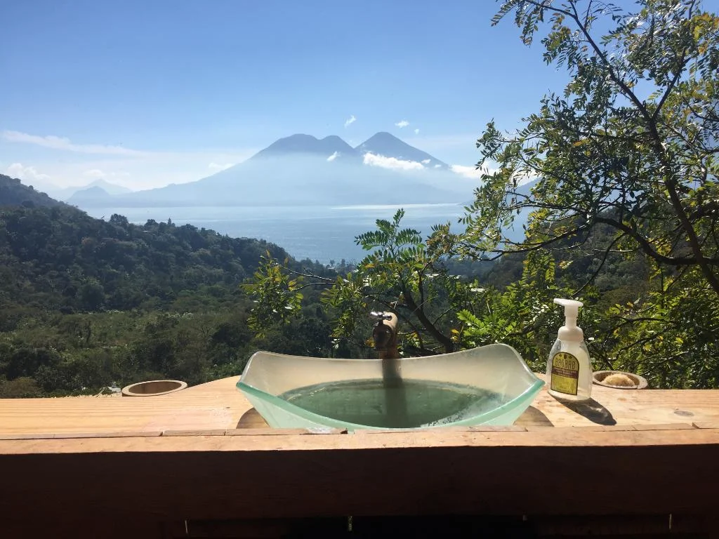 Bathroom view!