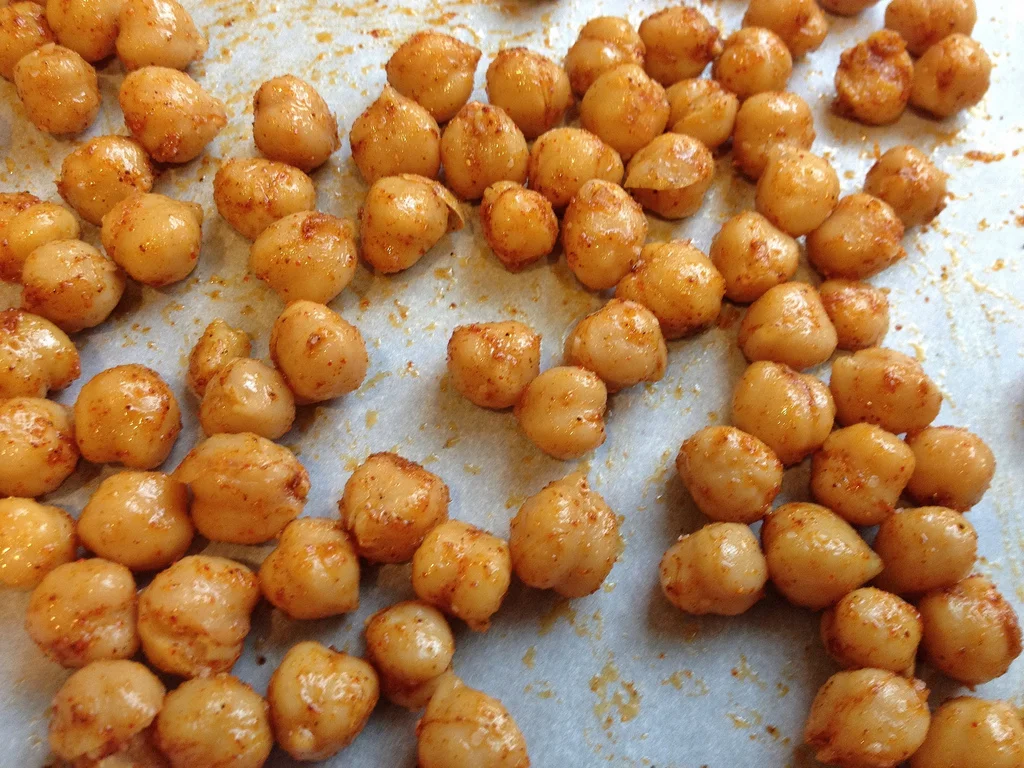 spiced chickpeas