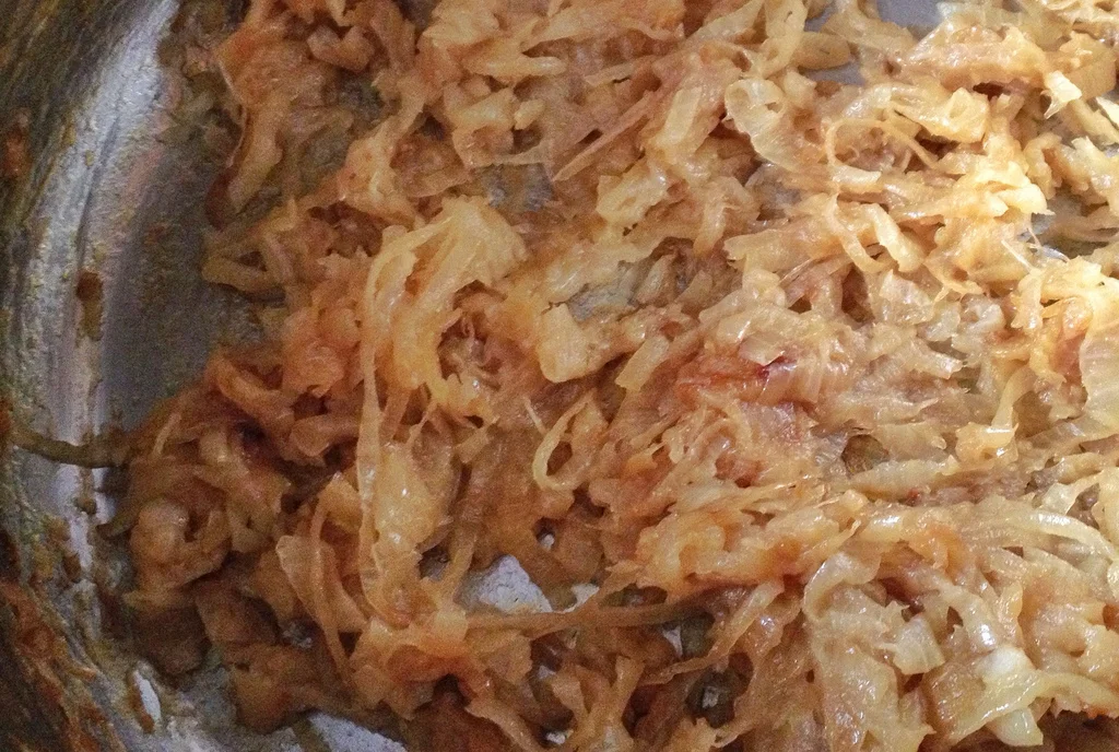 Caramelized onions - ooey, gooey perfection