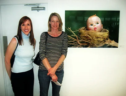 Assistant Curator at The Museum of Modern Art, NYC – Starr Figura and Linda Frost at The Long Beach Island Foundation of the Arts and Sciences, “Works of Art on Paper” opening reception, June 2007