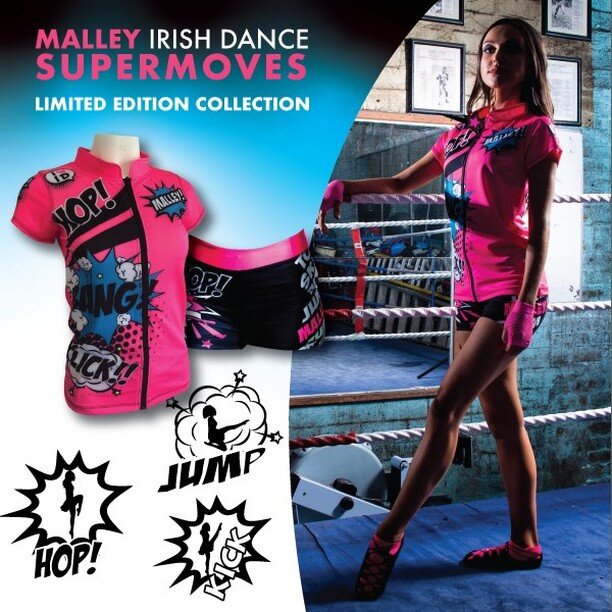 🏆🏆 The winners of @malleysport latest GIVEAWAY and receiving a Zip jig top &amp; Shorts set each from our amazing new SUPERMOVES IRISH DANCEWEAR collection are... @aoibhinmarren and @laurenfitzgerald05.  Congratulations and thanks to everyone for e