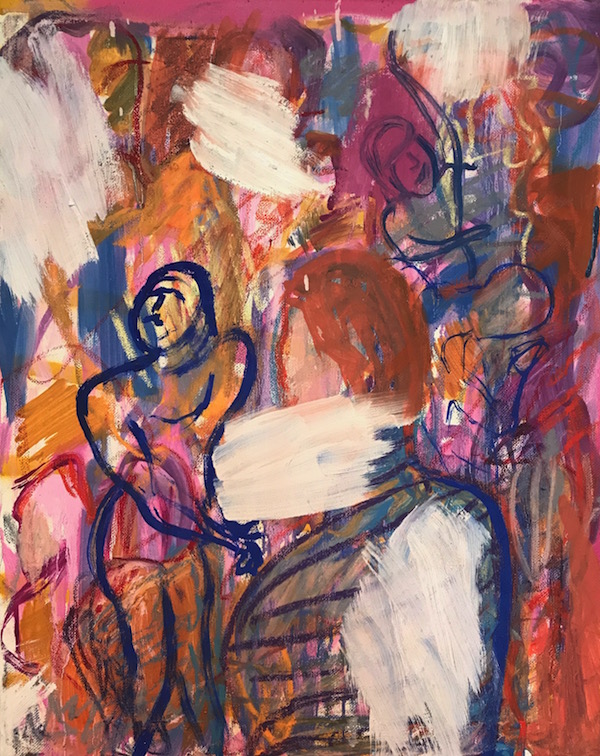 Pink Memory, 2017 ($300) Oil on canvas, 16 x 20 inches. For information...