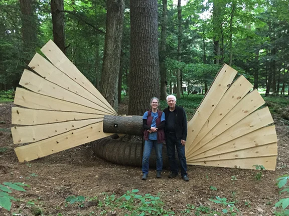 Namassakeesett , Eastern White Pine, mild steel