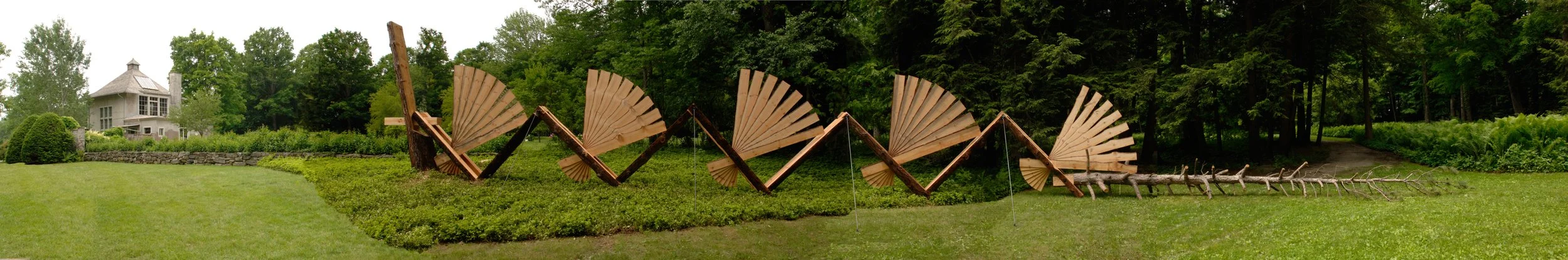 Housatonic at Stockbridge, Contemporary Sculpture at Chesterwood, 2013, Lillian Heller’s Curator’s Award, Chesterwood National Historic Trust, Stockbridge, MA  2013