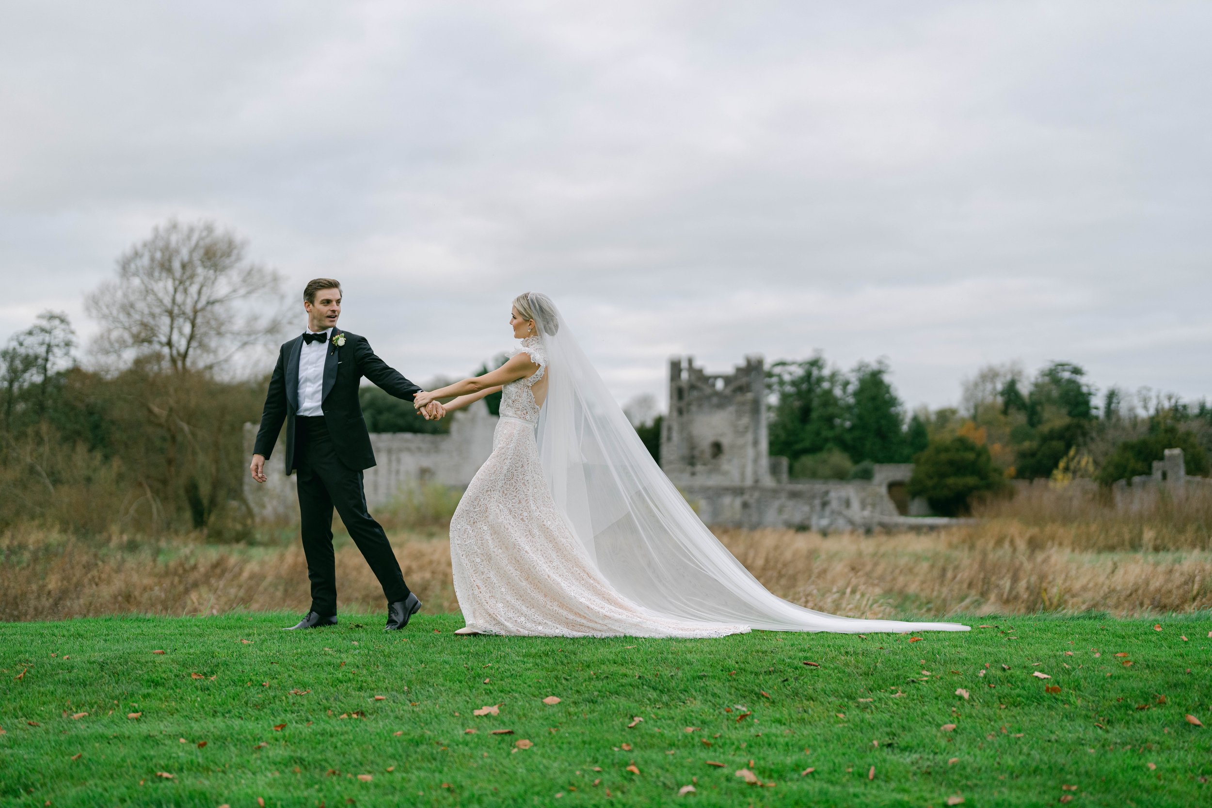 Lucy and Paul’s first look at Desmond Castle
