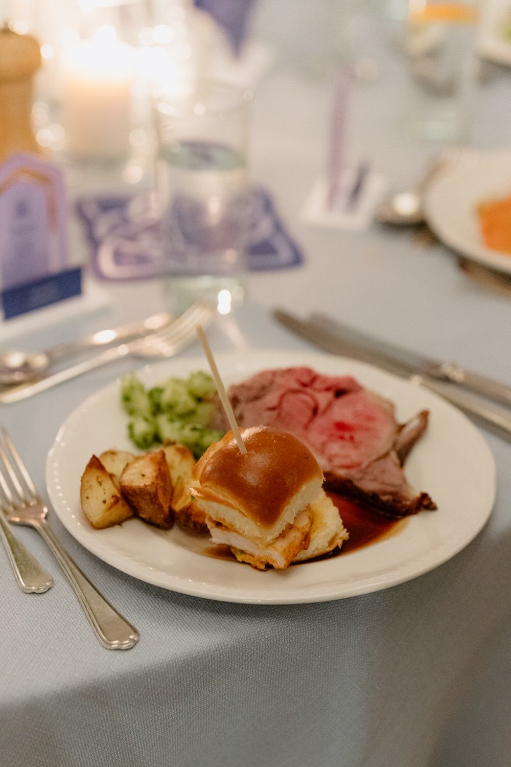 Dinner at Dunraven Arms