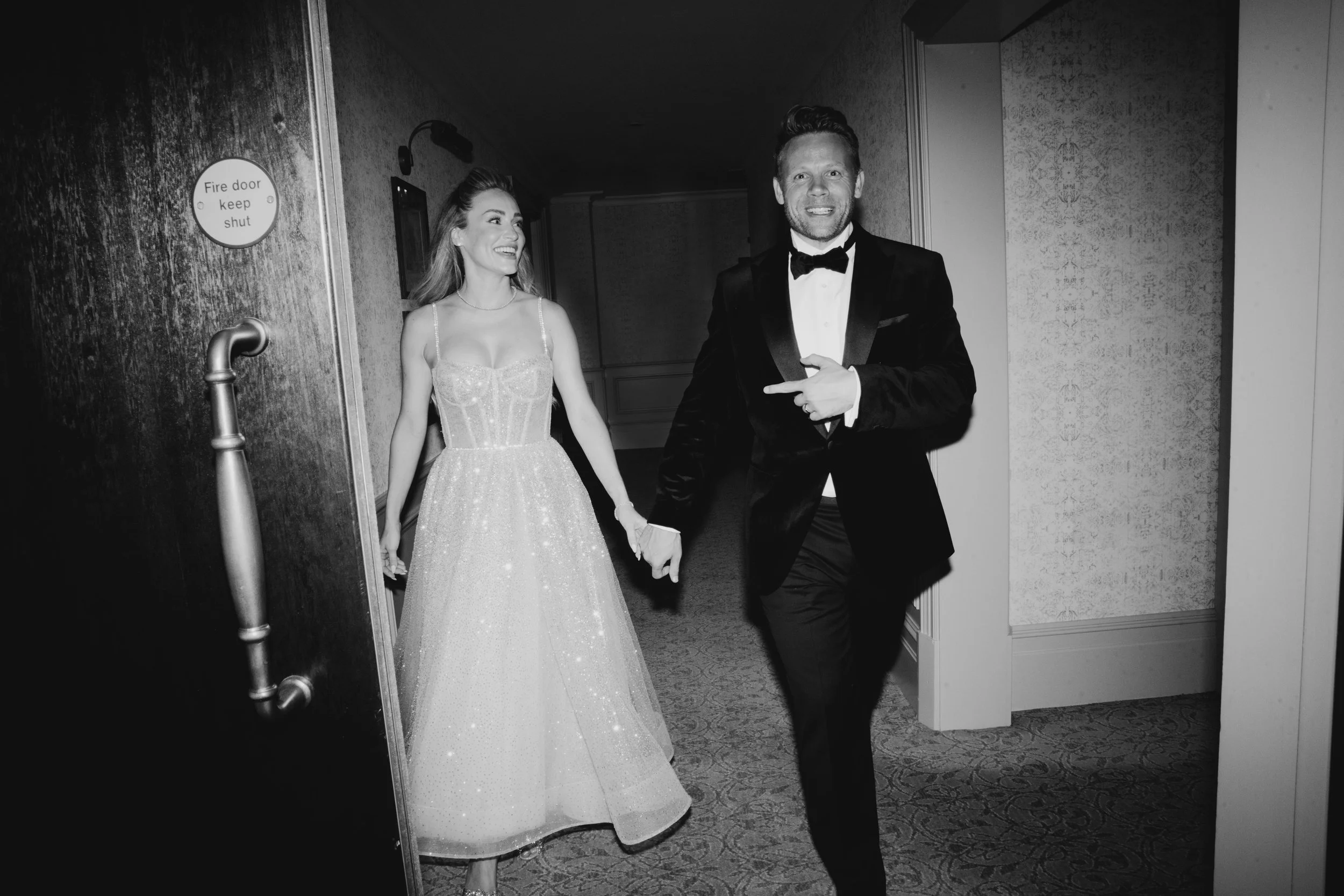 Night time photography with Maeve and Andrew at Adare Manor