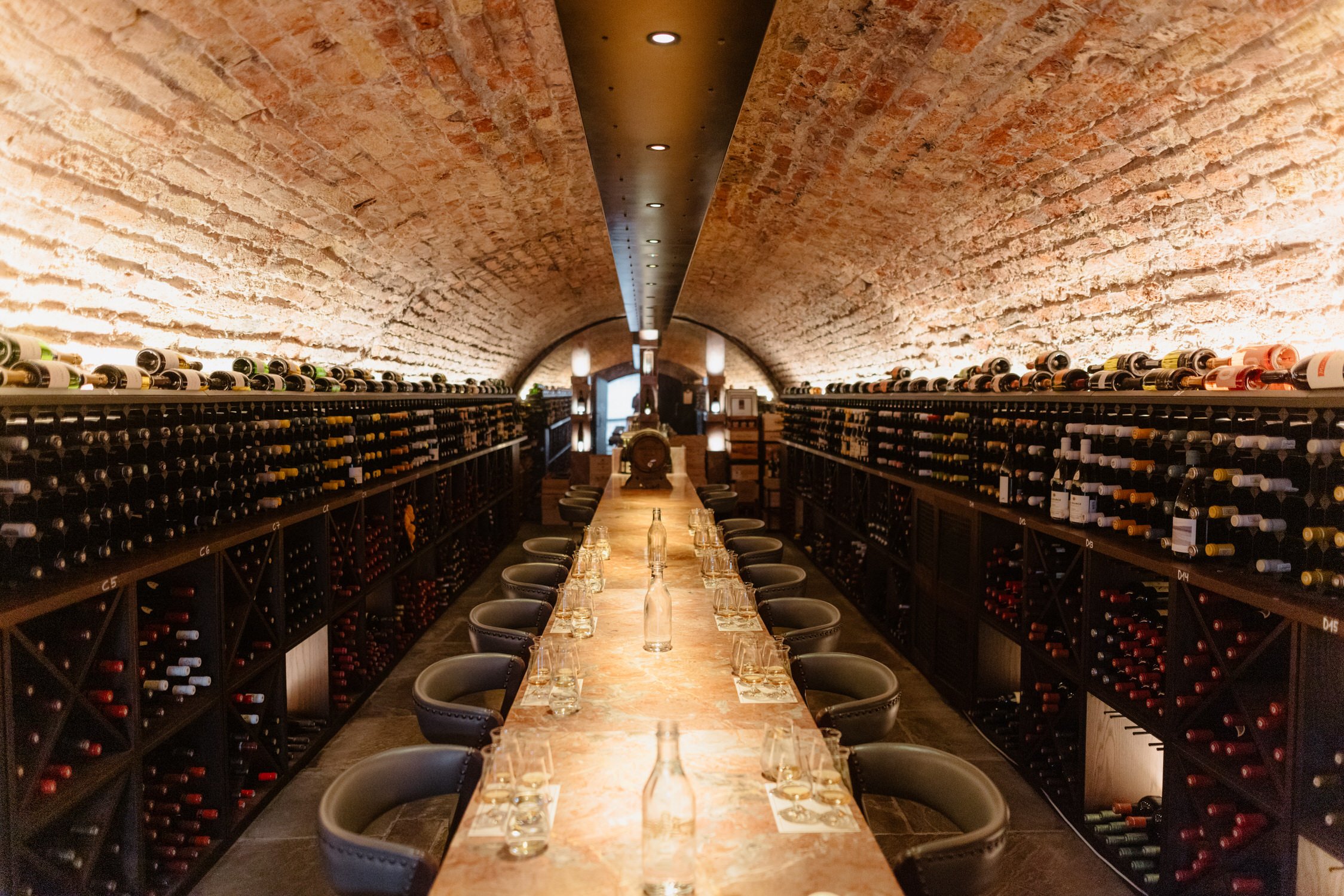Wine tasting at Adare Manor