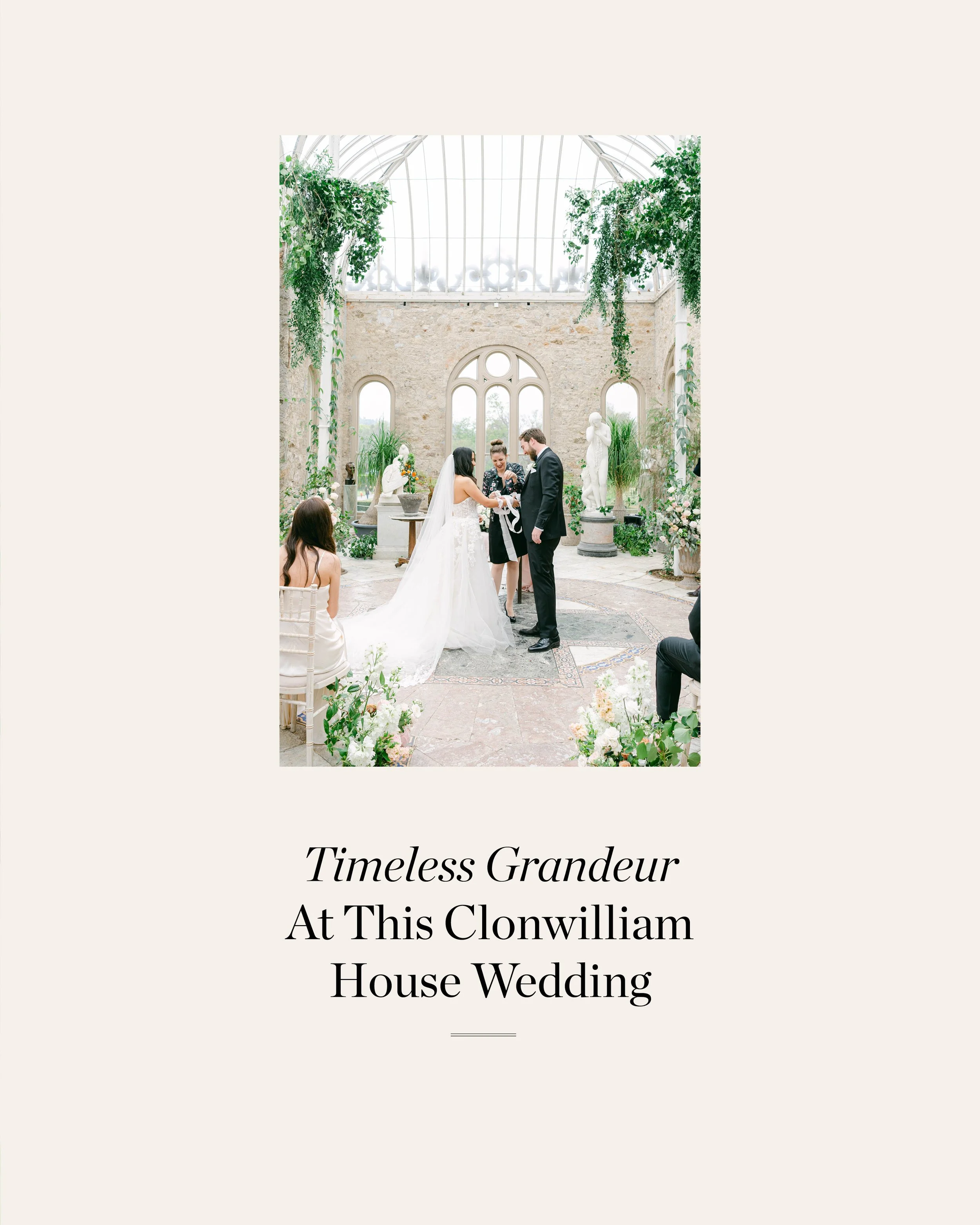 Clonwilliam House Wedding in Wicklow